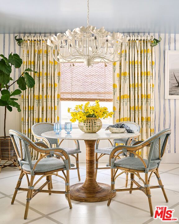 Chandelier, Dining room, Interior