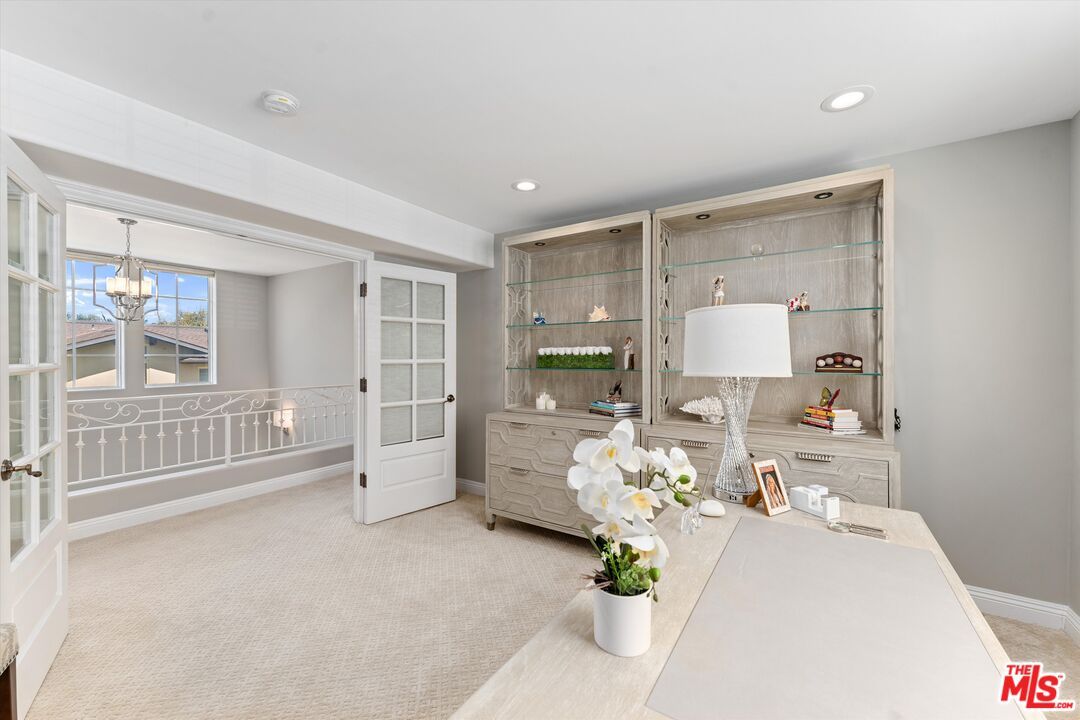 Home Office, Interior, Recessed Lighting