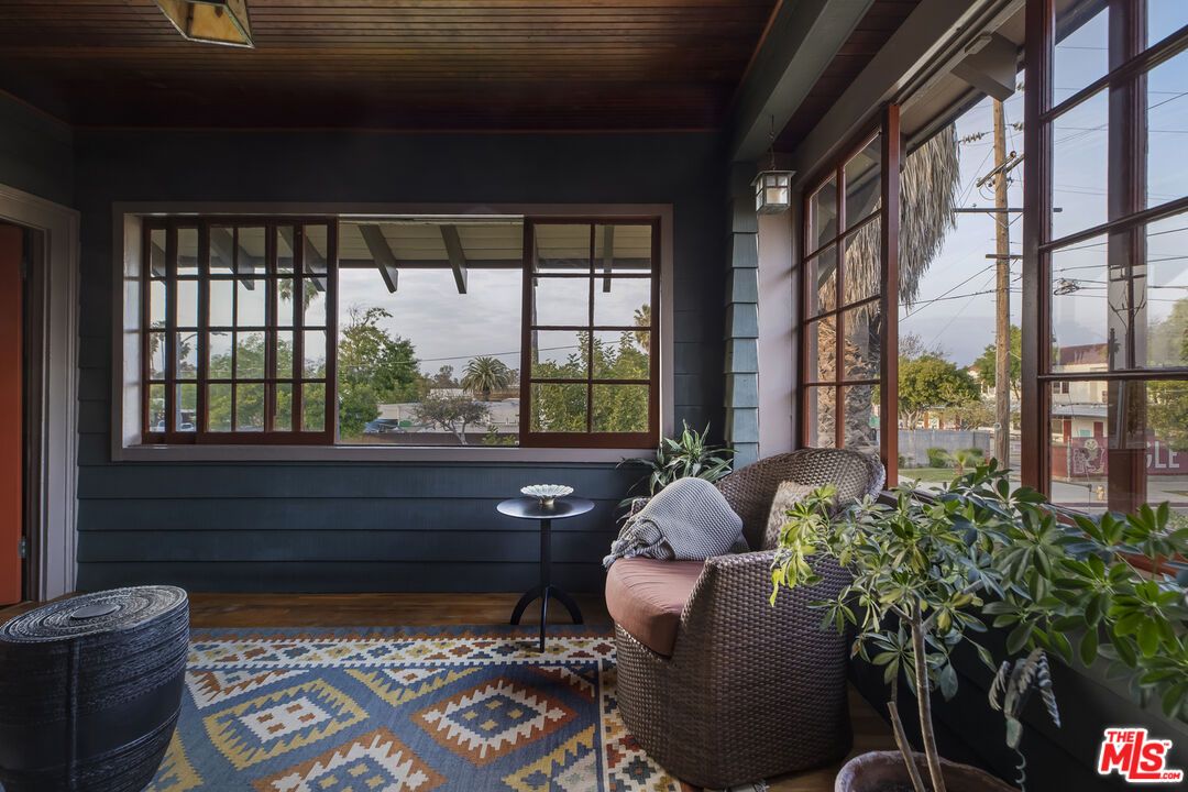 Interior, Sun Room, Wooden Ceilings