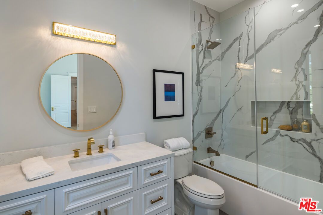 Bathroom, Glass Shower, Interior, Marble Walls