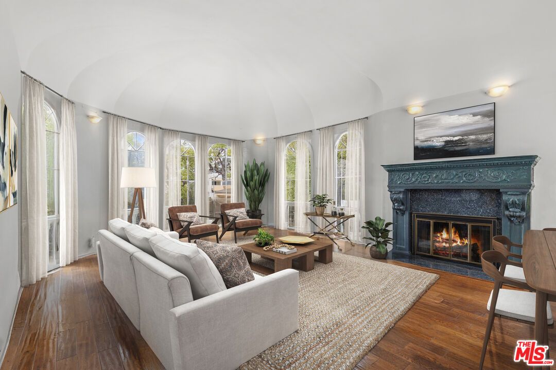 Fireplace, Interior, Living room, Wood Texture Flooring