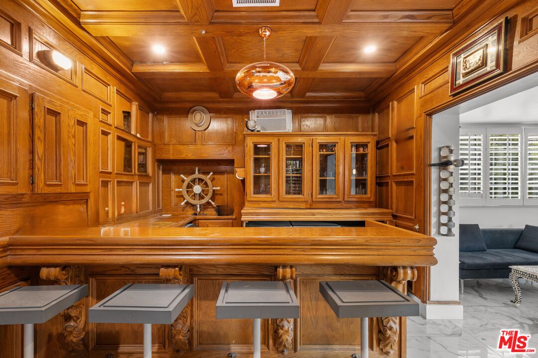 Interior, Marble, Recessed Lighting, Wooden Beams, Wooden Ceilings, Wooden Walls