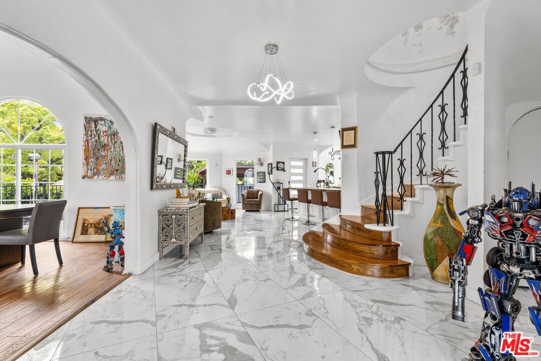 Interior, Marble, Pendant Lights