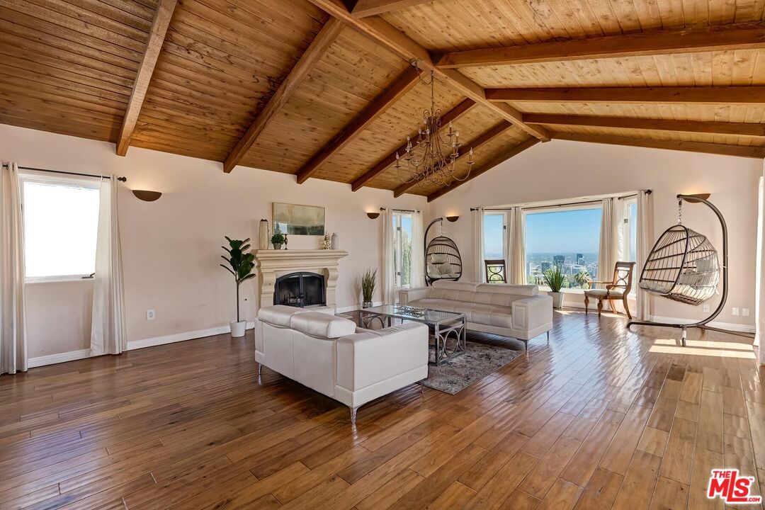 Fireplace, Interior, Living room, Wooden Beams, Wooden Ceilings, Wood Texture Flooring