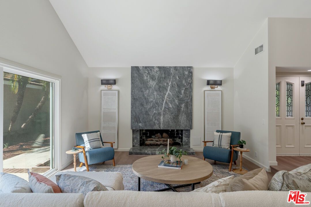 Fireplace, Interior, Living room, Wood Texture Flooring