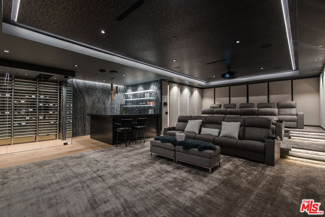 Interior, Recessed Lighting, Theatre Room
