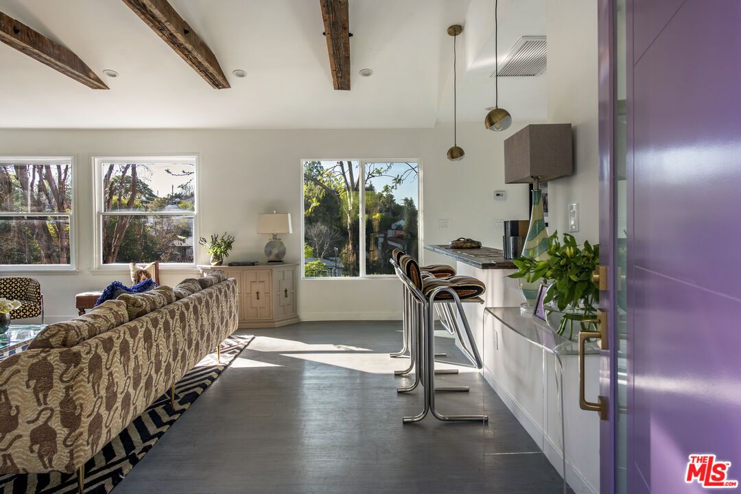 Interior, Pendant Lights, Wooden Beams