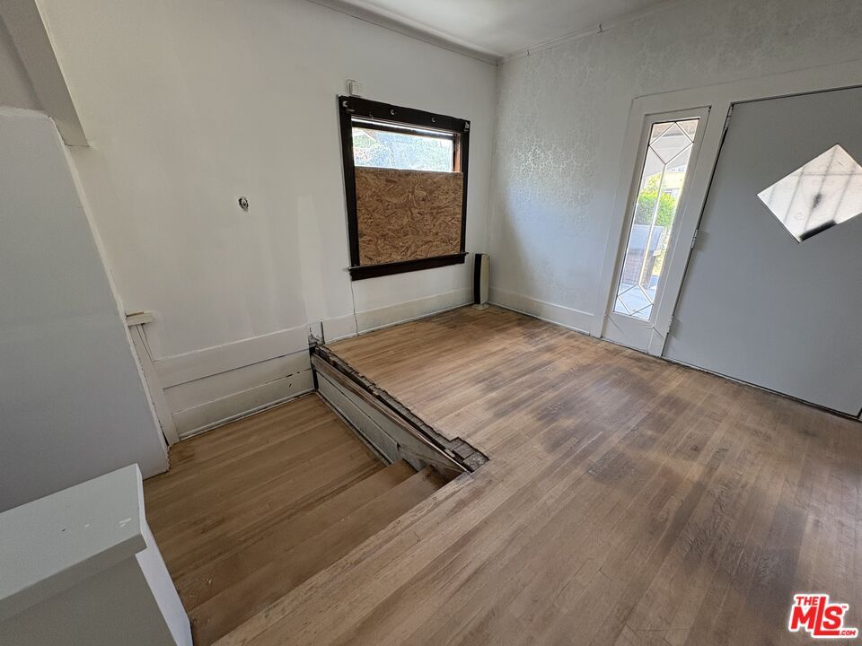 Empty room, Interior, Wood Texture Flooring
