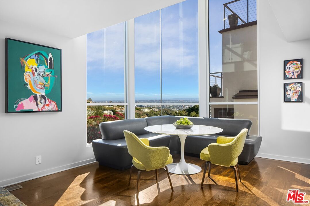 Dining room, Interior, Wood Texture Flooring