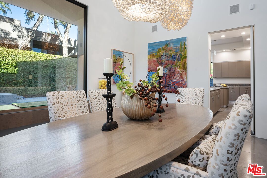 Chandelier, Dining room, Interior, Recessed Lighting