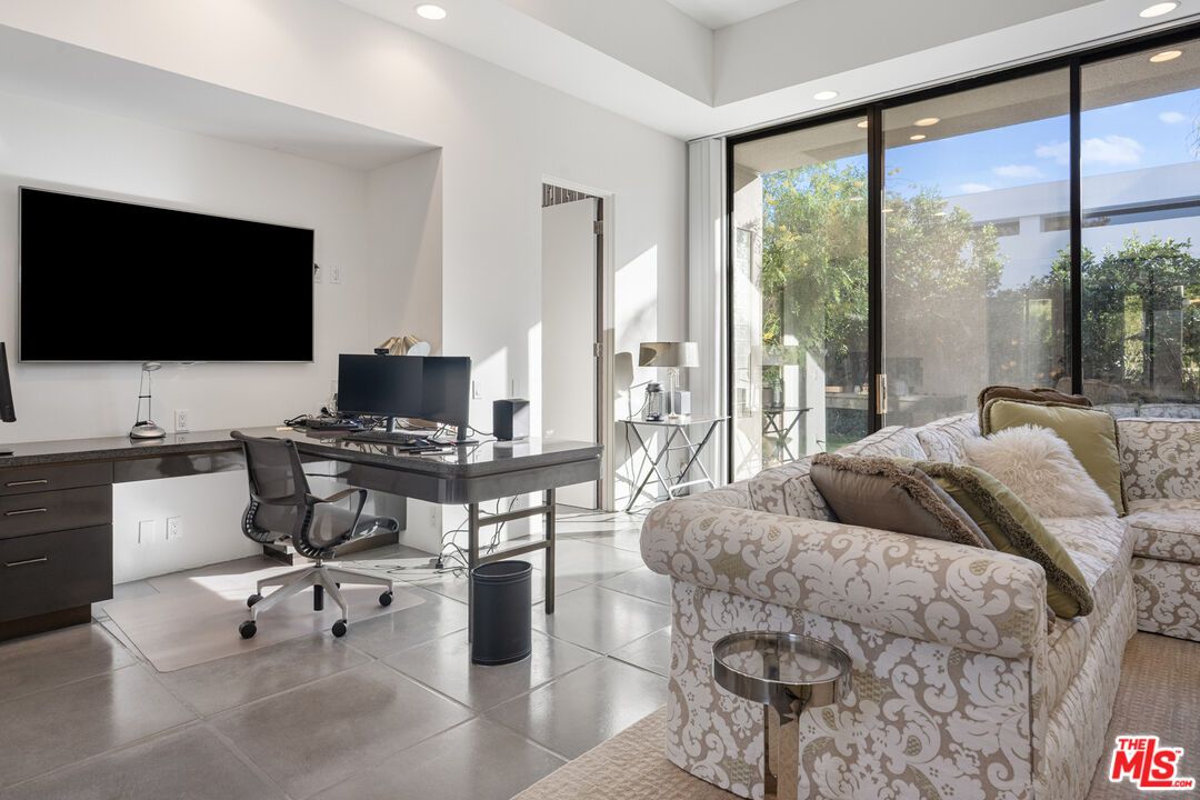 Home Office, Interior, Recessed Lighting