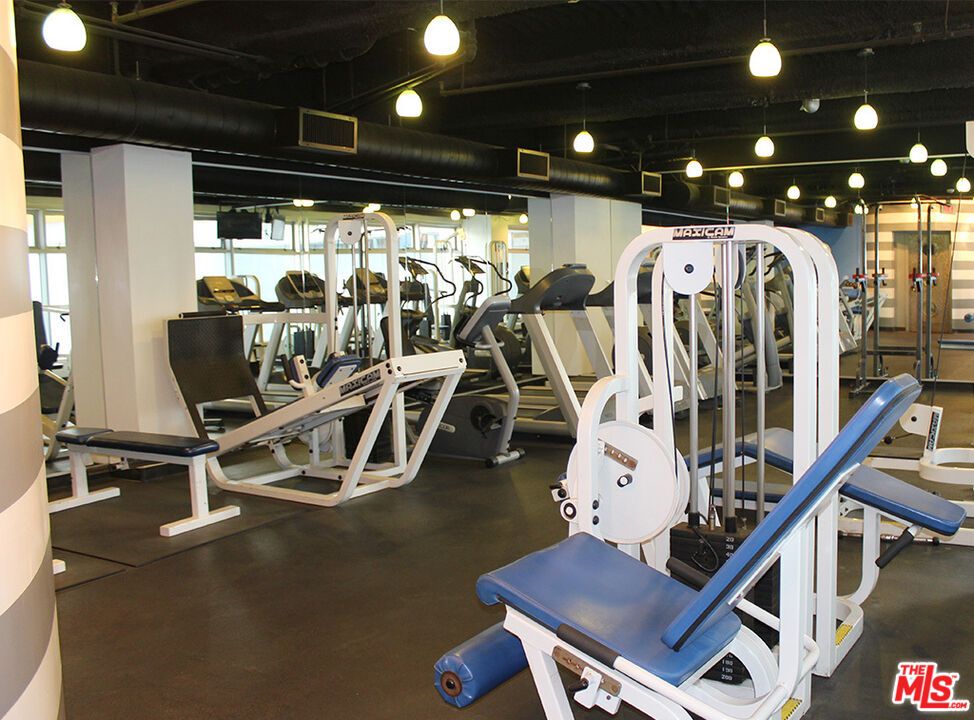 Fitness Equipment, Gym, Interior, Pendant Lights