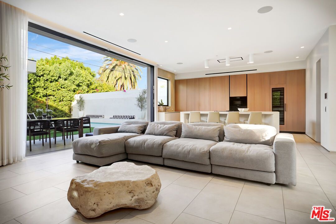 Dining room, Interior, Kitchen, Living room, Recessed Lighting