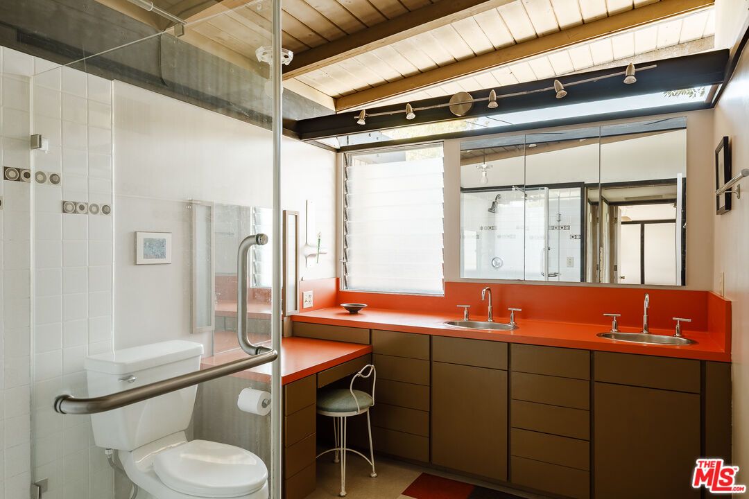 Bathroom, Interior, Wooden Beams, Wooden Ceilings