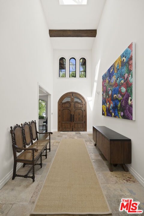 Interior, Wooden Beams