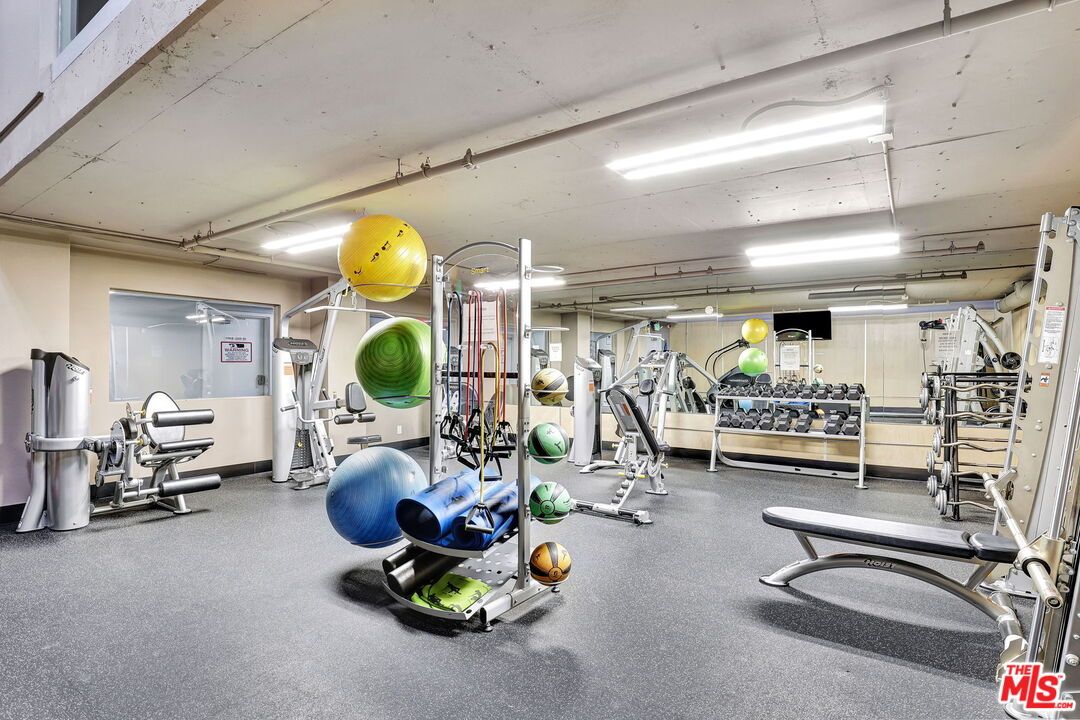 Fitness Equipment, Gym, Interior