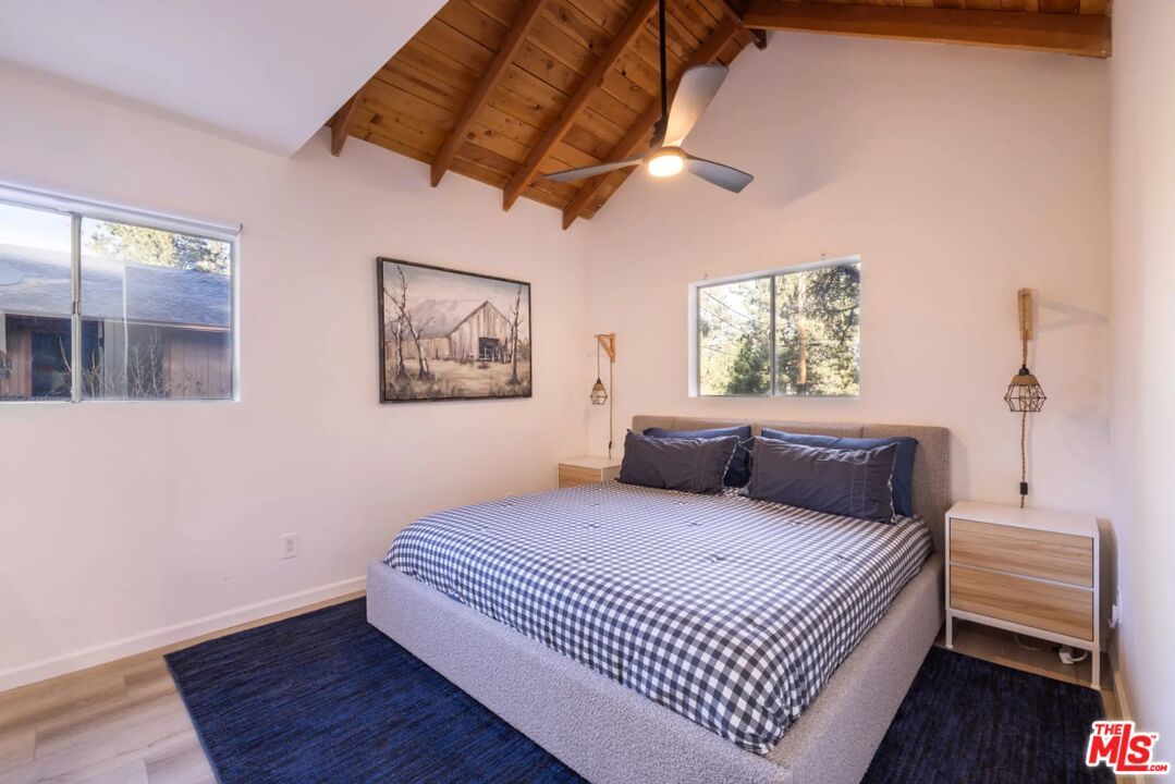 Bedroom, Interior, Wooden Beams, Wooden Ceilings, Wood Texture Flooring