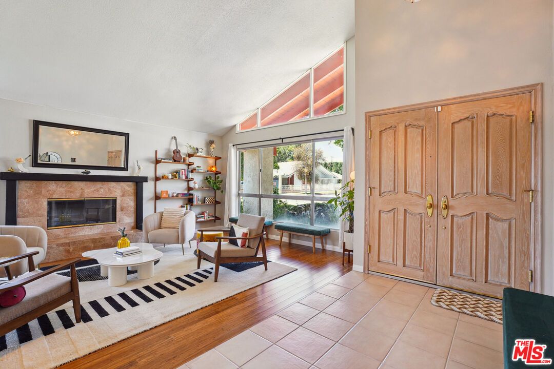 Fireplace, Interior, Living room, Wood Texture Flooring