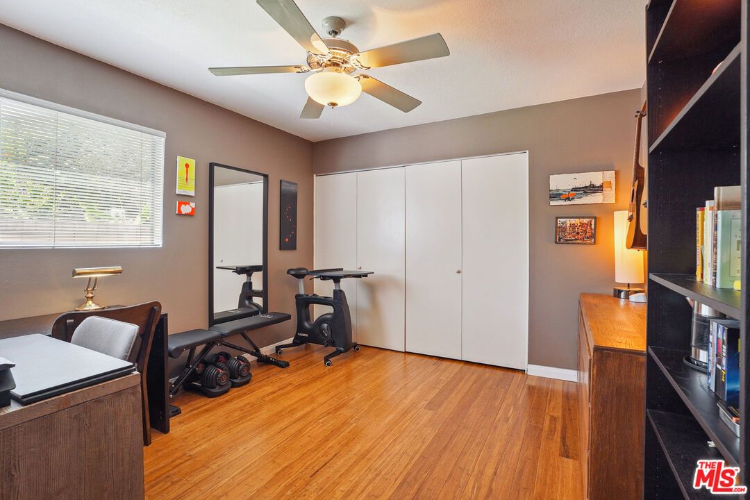 Fitness Equipment, Interior, Wood Texture Flooring