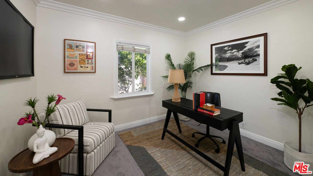 Home Office, Interior, Recessed Lighting