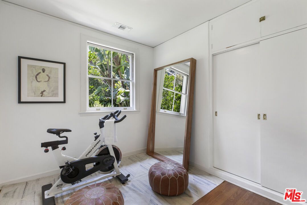 Fitness Equipment, Interior, Wood Texture Flooring