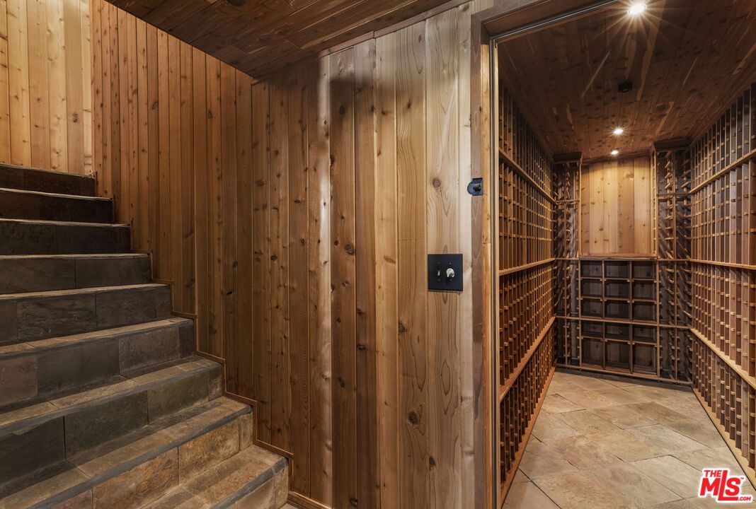 Interior, Recessed Lighting, Wine Storage, Wooden Ceilings, Wooden Walls