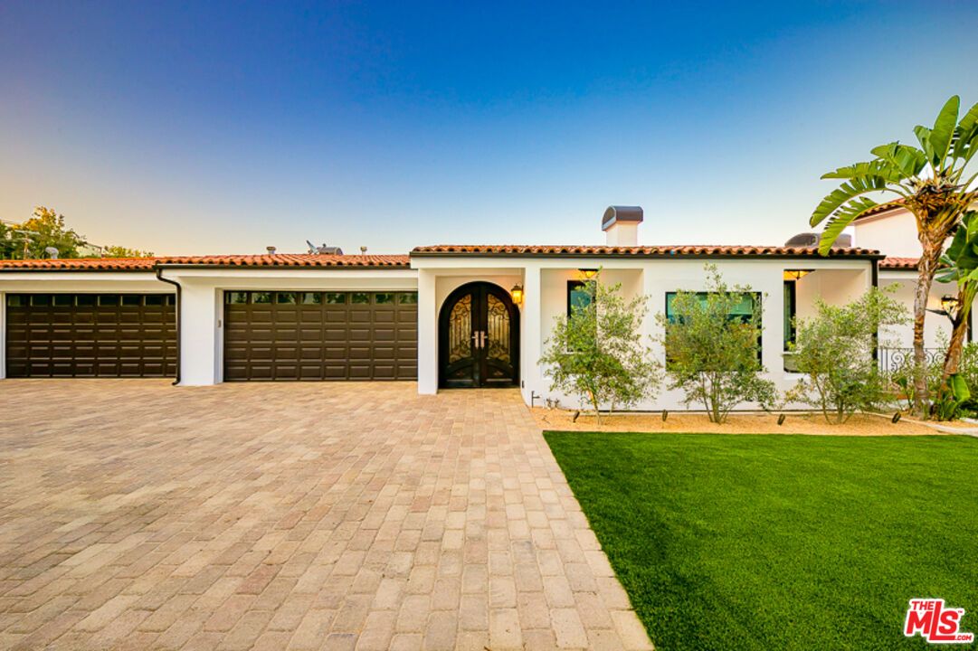 Attached, Backyard, Exterior, Facade, Spanish Mediterranean