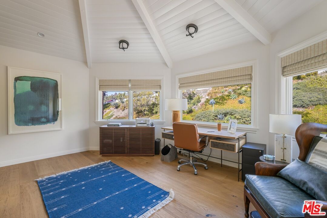 Home Office, Interior, Wood Texture Flooring