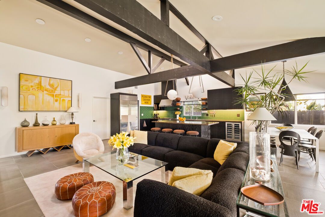 Dining room, Interior, Kitchen, Living room, Recessed Lighting