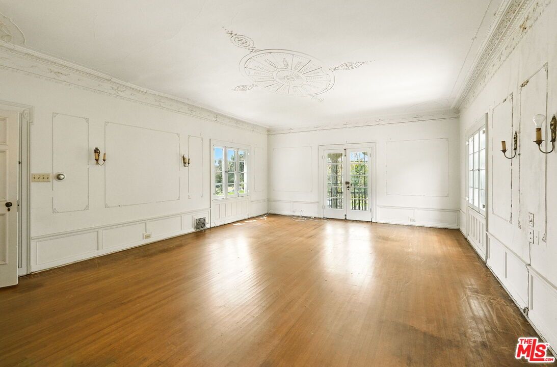 Empty room, Interior, Wood Texture Flooring