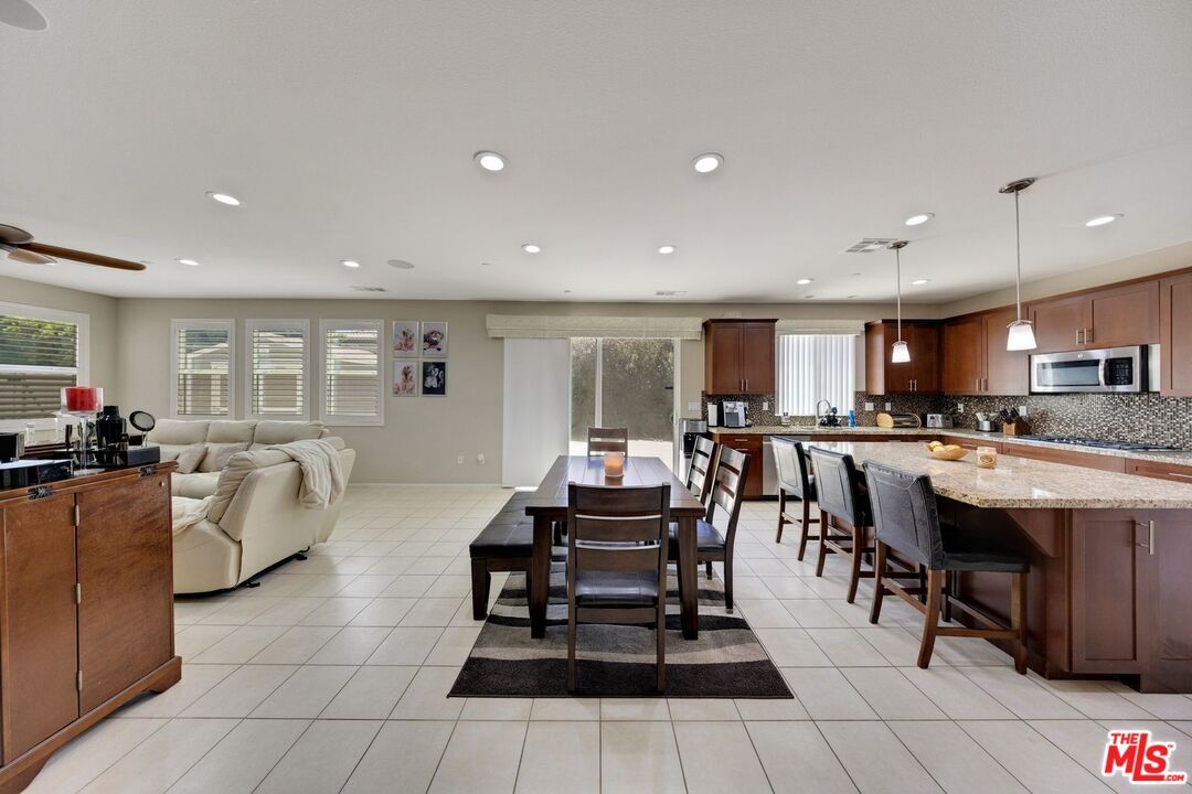 Dining room, Interior, Kitchen, Living room, Pendant Lights, Recessed Lighting