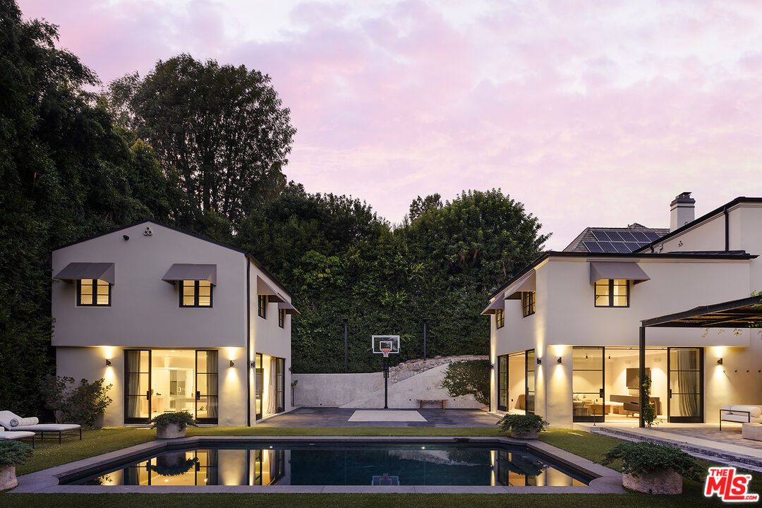 Exterior, Pool, Solar Panels