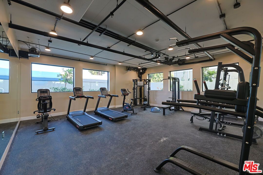Fitness Equipment, Gym, Interior