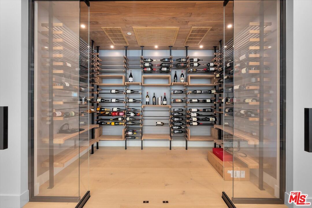 Interior, Recessed Lighting, Wine Storage, Wooden Ceilings, Wood Texture Flooring
