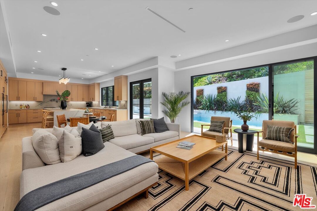 Dining room, Interior, Kitchen, Living room, Pendant Lights, Recessed Lighting, Water, Wood Texture Flooring
