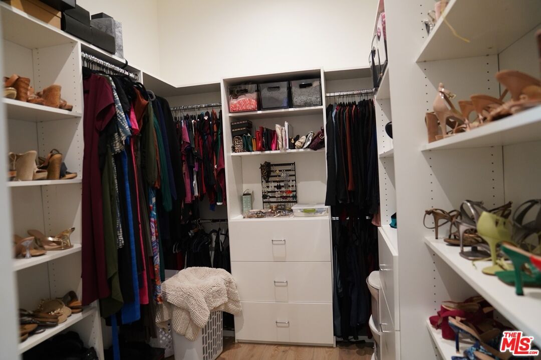 Interior, Walk-in Closets, Wood Texture Flooring