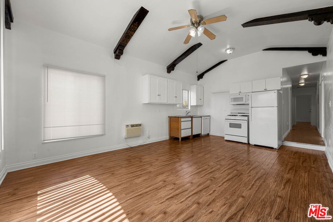 Interior, Kitchen, Wooden Beams, Wood Texture Flooring