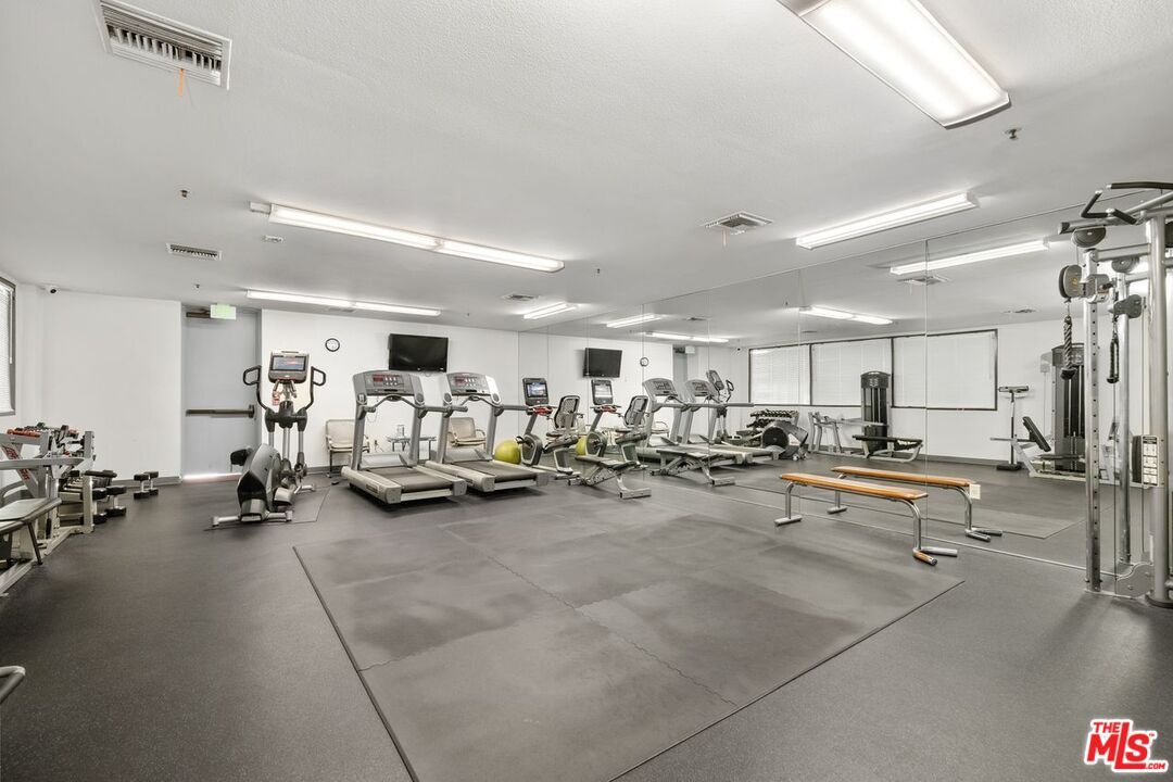 Fitness Equipment, Gym, Interior
