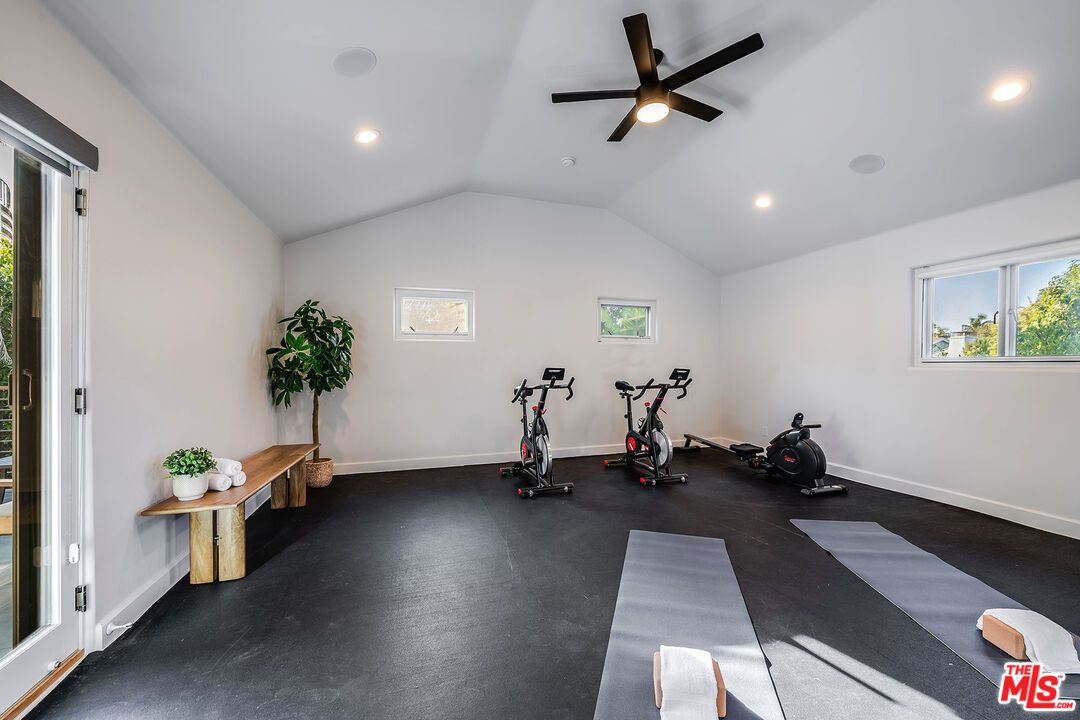 Fitness Equipment, Interior, Recessed Lighting