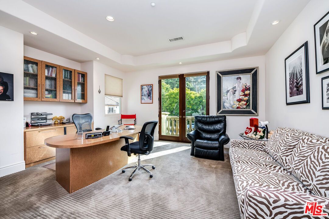 Home Office, Interior, Recessed Lighting