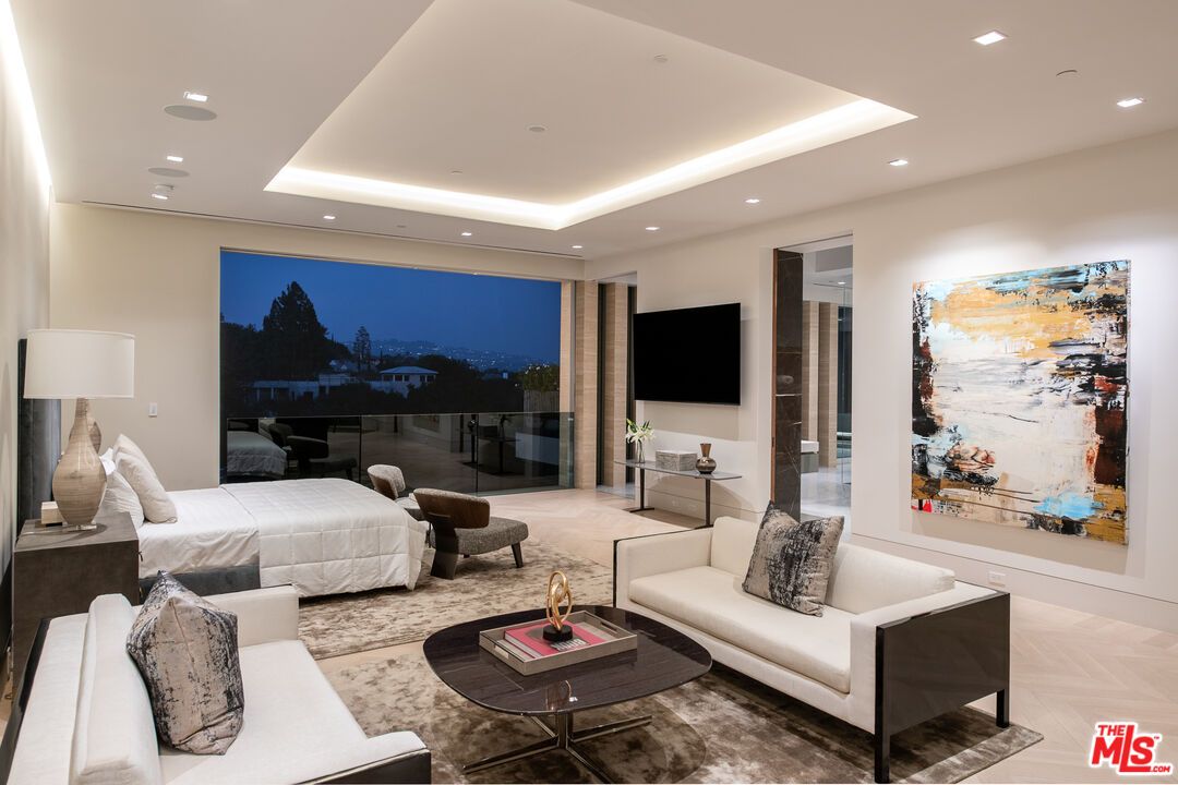 Bedroom, Interior, Living room, Recessed Lighting