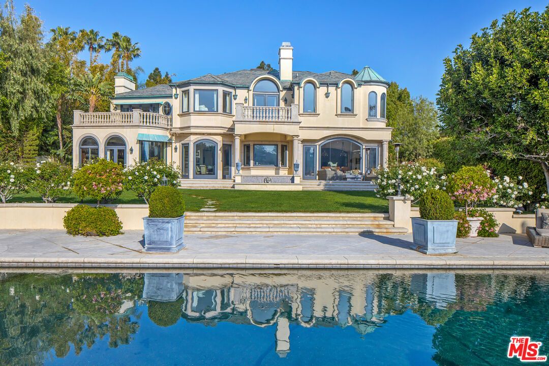 Backyard, Exterior, Facade, Pool, French Provincial