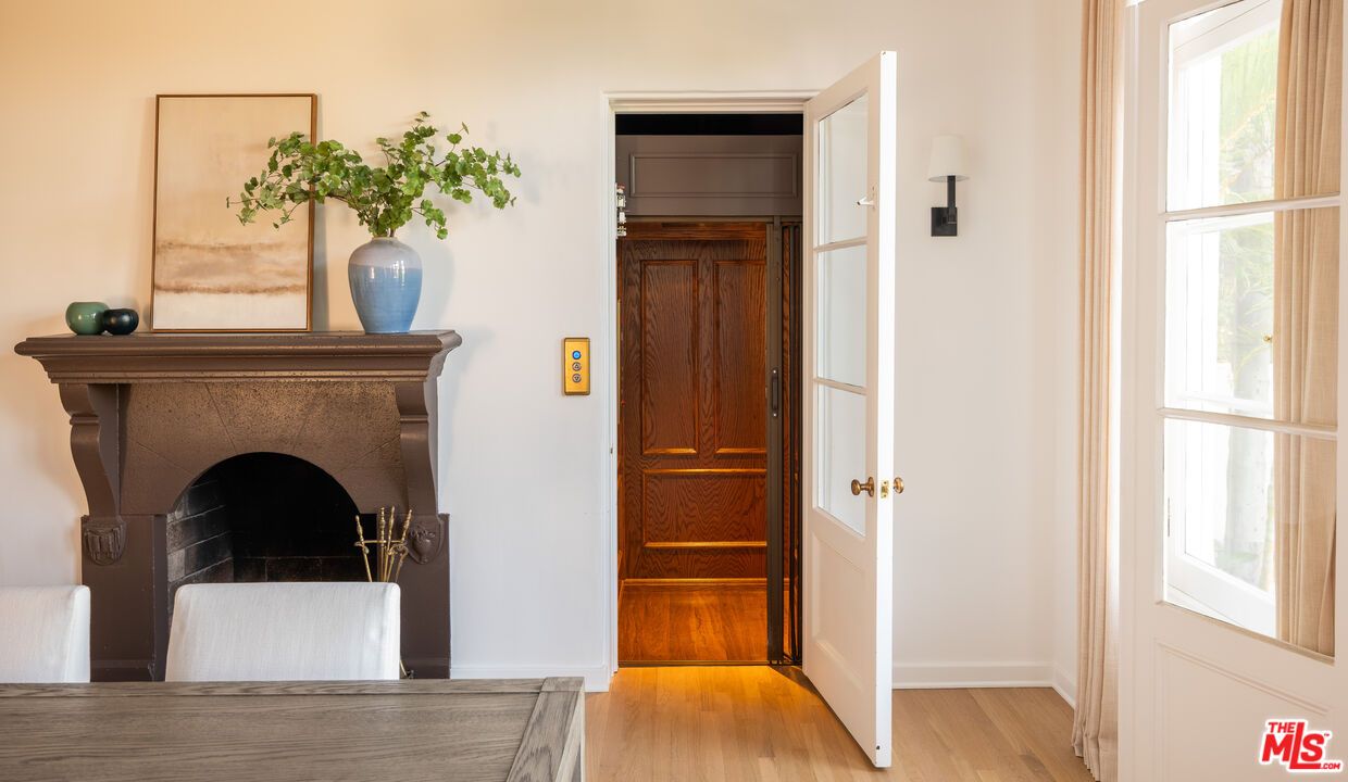 Fireplace, Interior, Wood Texture Flooring