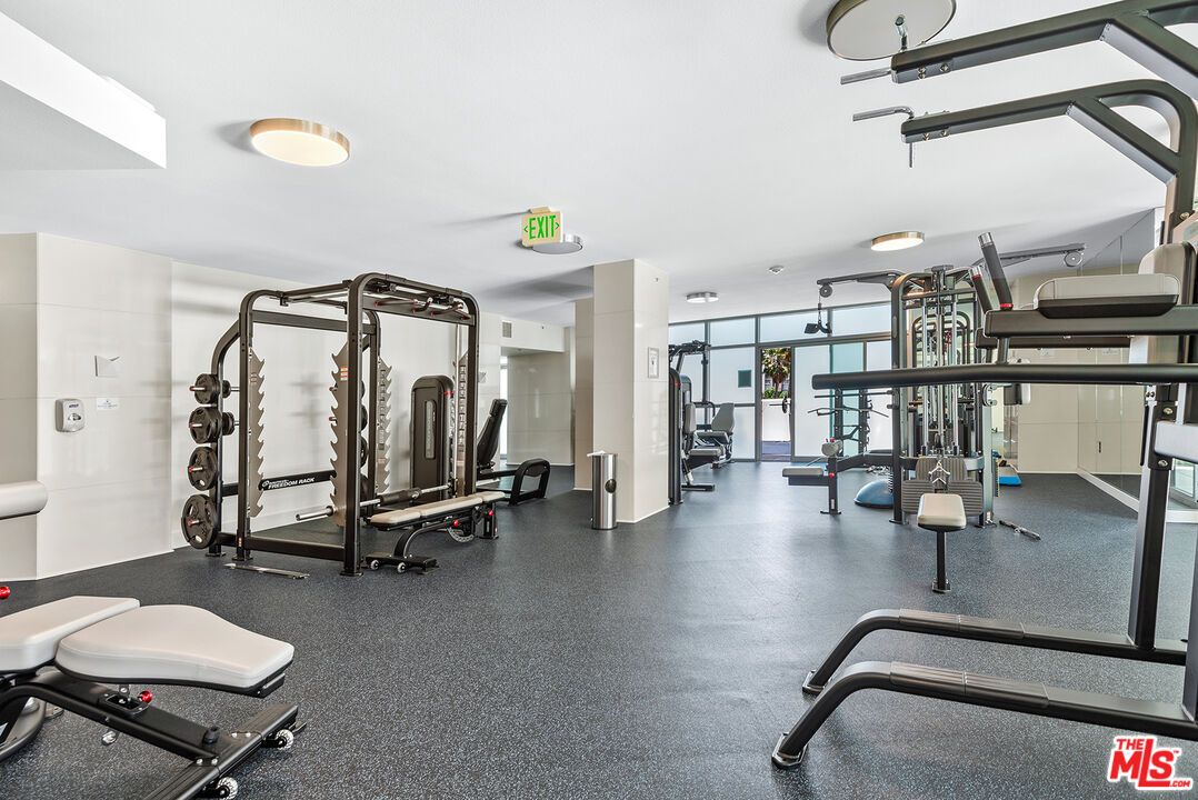 Fitness Equipment, Gym, Interior