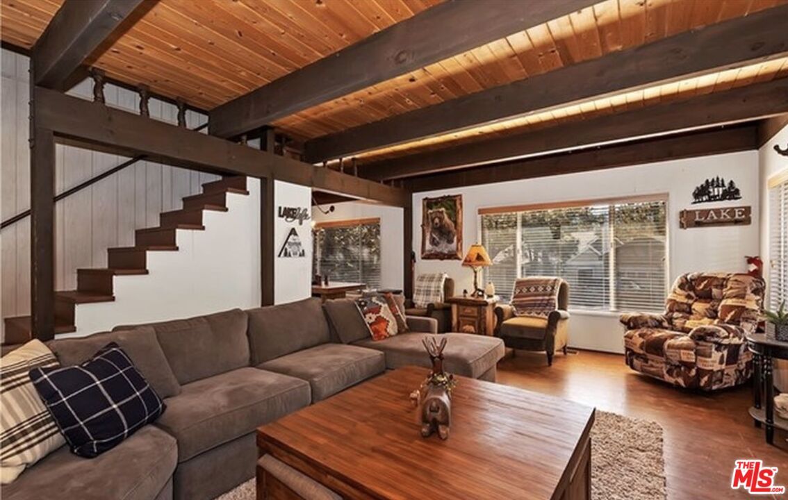 Interior, Living room, Wooden Beams, Wooden Ceilings, Wood Texture Flooring