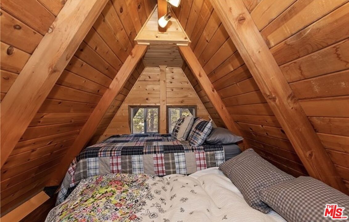 Bedroom, Interior, Wooden Beams, Wooden Ceilings, Wooden Walls