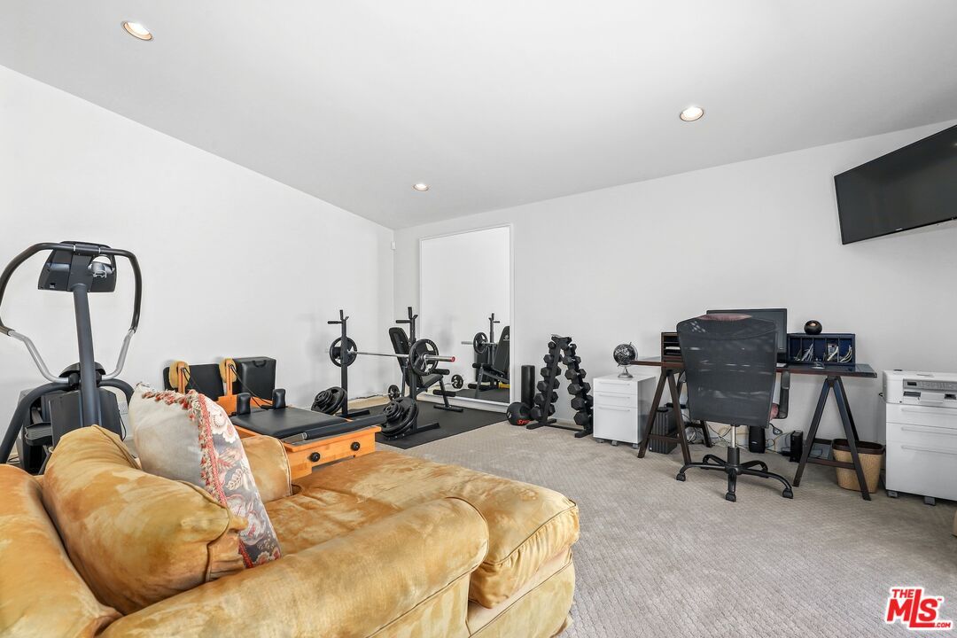 Fitness Equipment, Home Office, Interior, Recessed Lighting