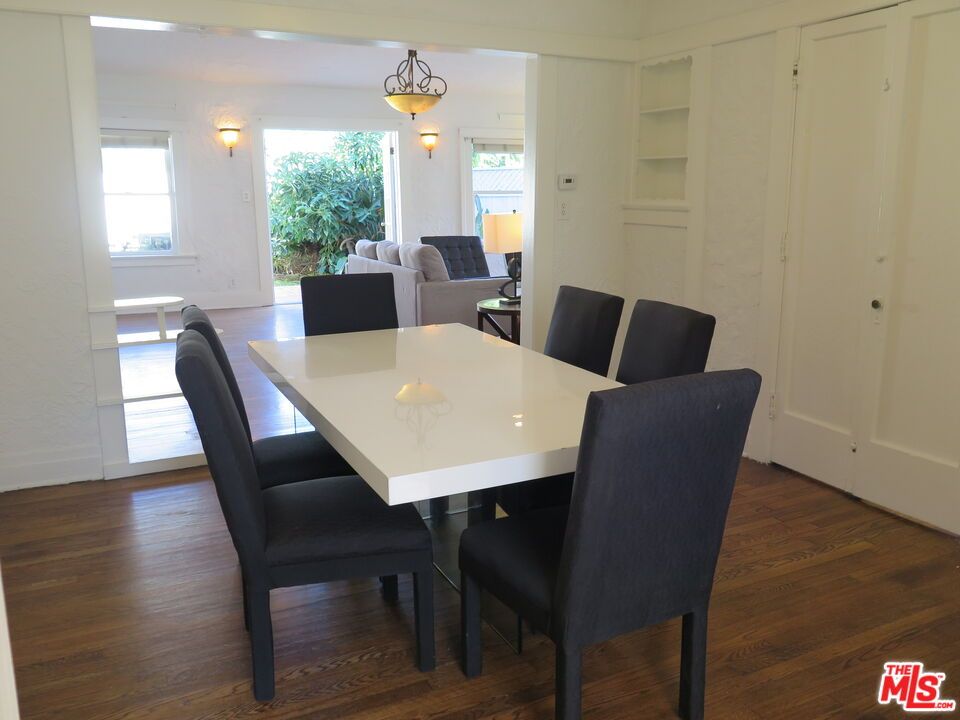 Dining room, Interior, Wood Texture Flooring