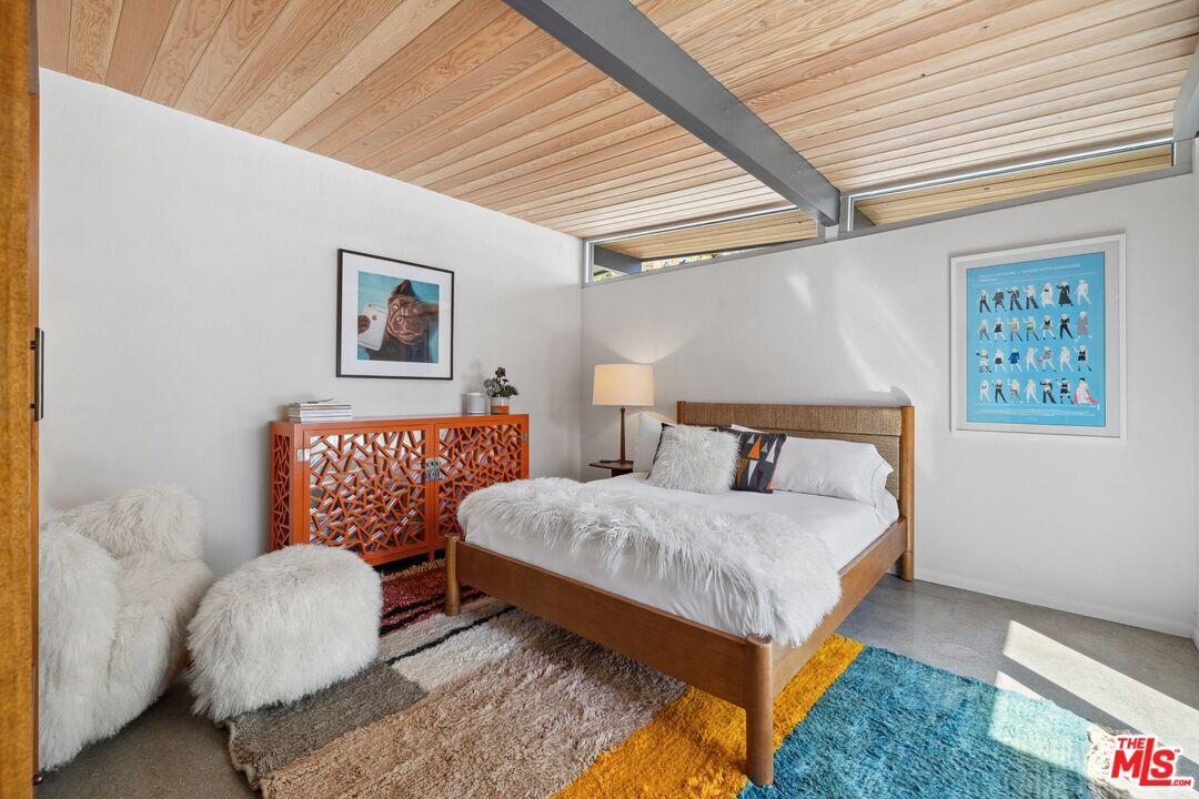 Bedroom, Interior, Wooden Ceilings