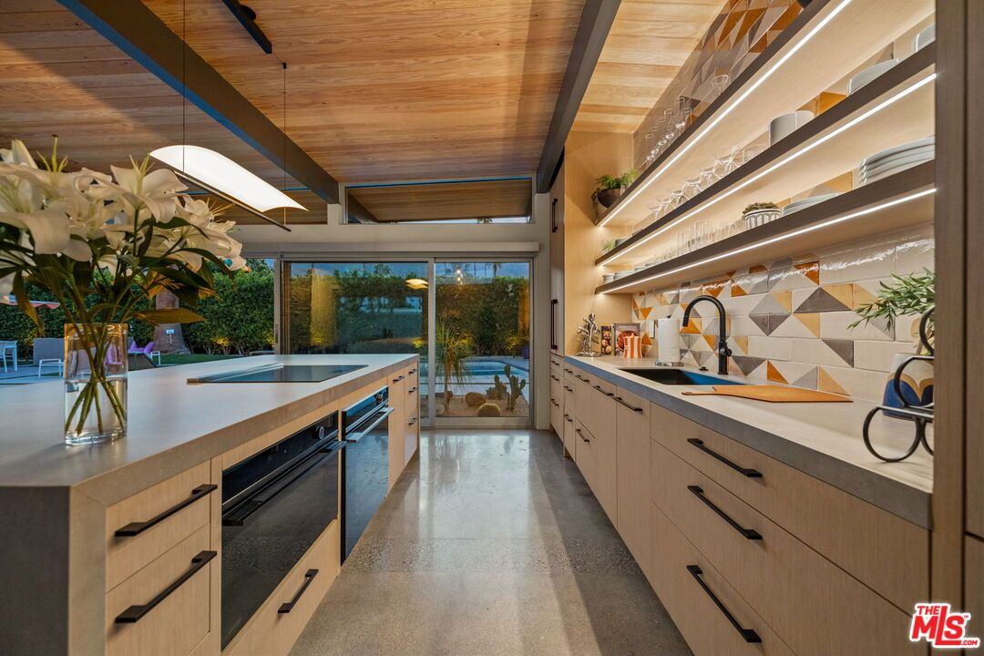 Interior, Kitchen, Pendant Lights, Wooden Ceilings